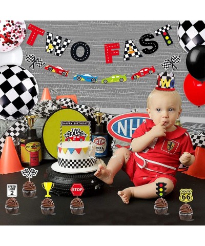 McQueen Birthday Party Supplies for 1st Birthday - McQueen Birthday Crown for Photo Booth Props and Backdrop Cake Smash Best ...