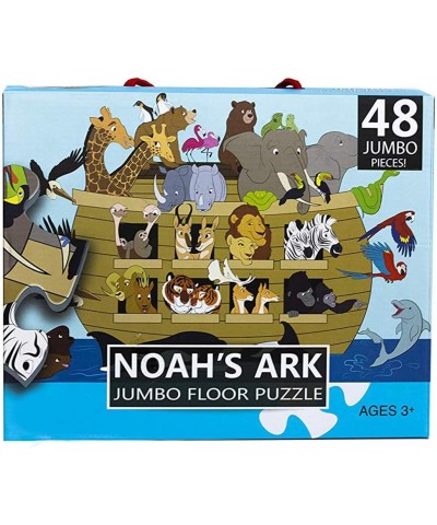 Religious Floor Puzzle for Kids - Noah's Ark - Jumbo Jigsaw Puzzle Christian Bible Educational Game 48-Piece 3 x 2 Feet $31.0...