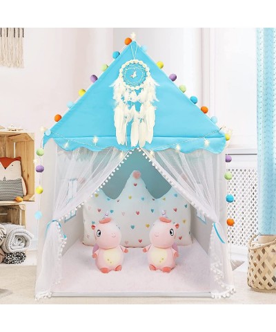 Kids Play Tent Indoor Playhouse for Girls Toddlers Kids Large Princess House Tent with Lights Indoor Children Play House Toys...