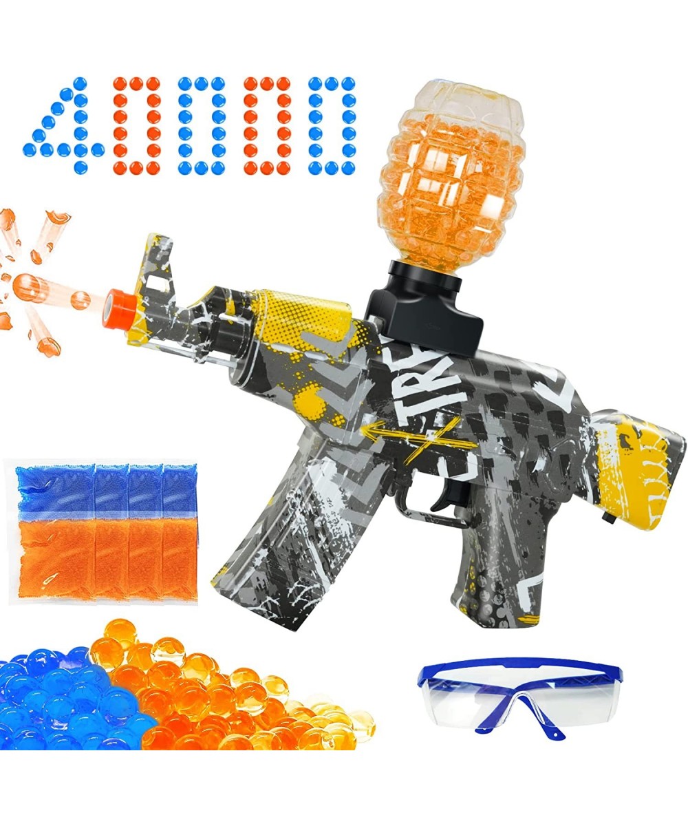 Gel Toy Splatter Ball Blaster - Gel Toy Ball Blaster with 40 000 Gel Ball Beads Gel Splatter Toy Blaster with Goggles Splatte...