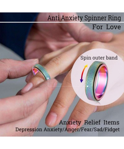 Anxiety Ring for Women Fidget Ring: Anxiety Relief Items Spinner Rings for Anxiety Fidget Rings for Anxiety for Women Anxiety...