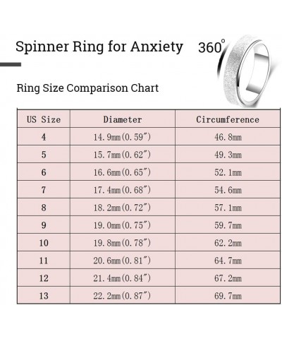 Anxiety Ring for Women Fidget Ring: Anxiety Relief Items Spinner Rings for Anxiety Fidget Rings for Anxiety for Women Anxiety...