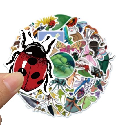 Bug Stickers 50 Pcs Insect Vinyl Decal Waterproof Sticker Pack Perfect for Water Bottle Laptop MacBook Phone Hydro Flask $14....