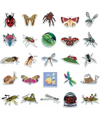 Bug Stickers 50 Pcs Insect Vinyl Decal Waterproof Sticker Pack Perfect for Water Bottle Laptop MacBook Phone Hydro Flask $14....