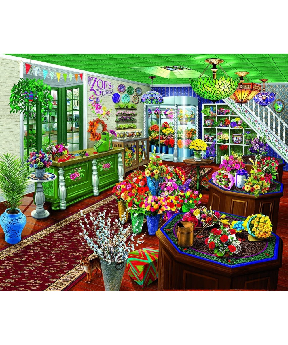 Zoe's Flowers 1000 pc Jigsaw Puzzle $35.75 Jigsaw Puzzles