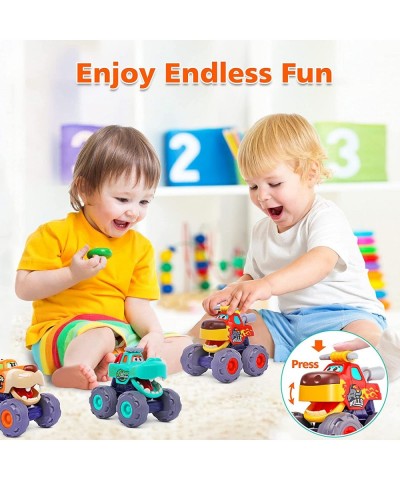 Toy Cars for 1 Year Old Boy Gifts Monster Trucks Boys Toys for 1 2 3 Year Old Boys Girls Kids Toddler Car Toy Trucks Baby Boy...