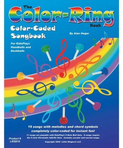 Hager Color-Ring Song Book (19 Songs All Ages) $33.68 Kids' Musical Instruments