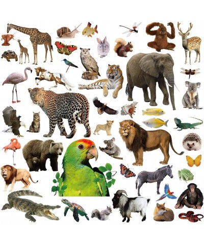 Jungle Animal Stickers 400 Safari Animal Assortment 8 Sheets $16.92 Kids' Drawing & Writing Boards