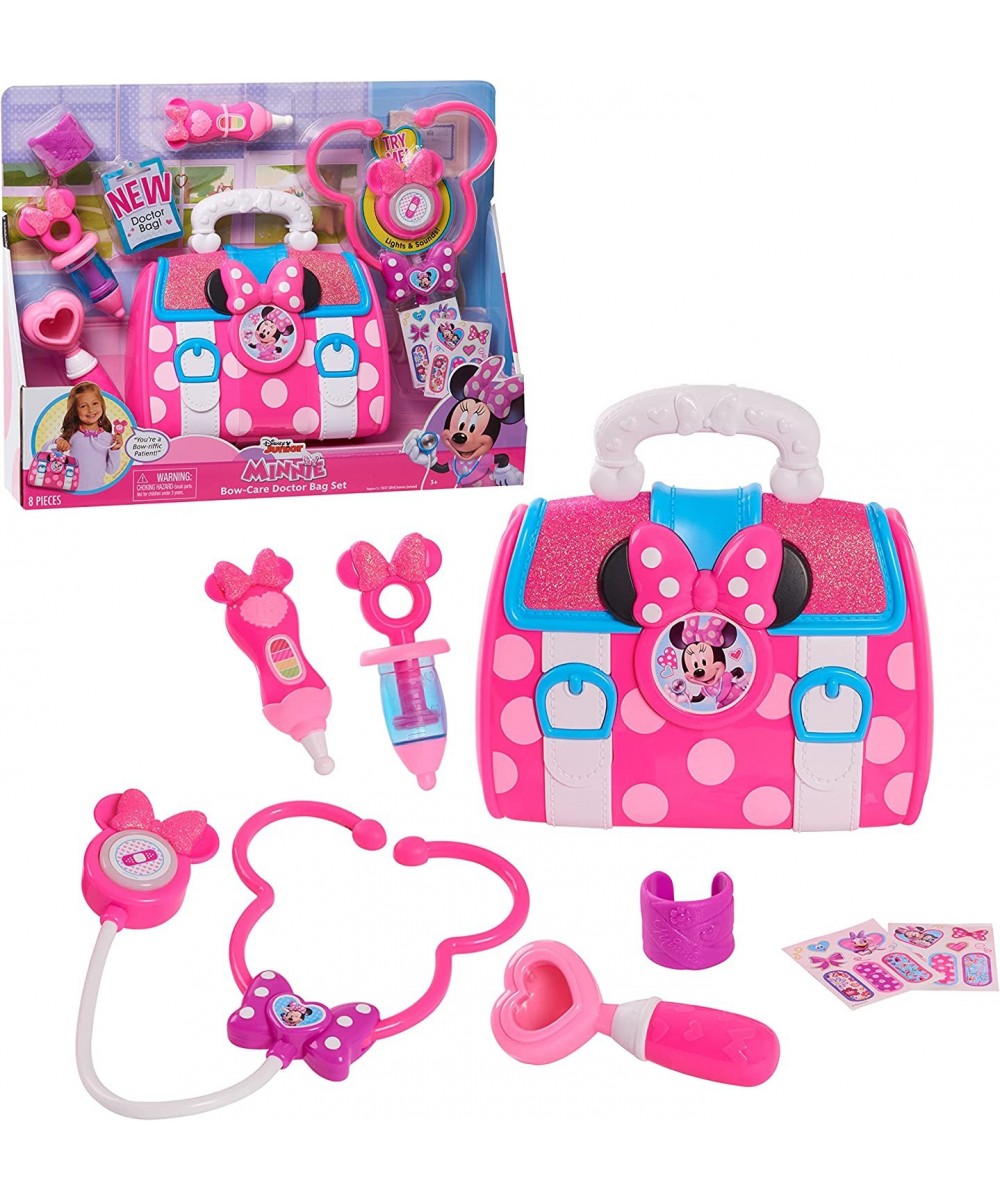 Disney Junior’s Minnie Mouse Bow-Care Doctor Bag Set Includes a Lights and Sounds Stethoscope $32.66 Toy Medical Kits