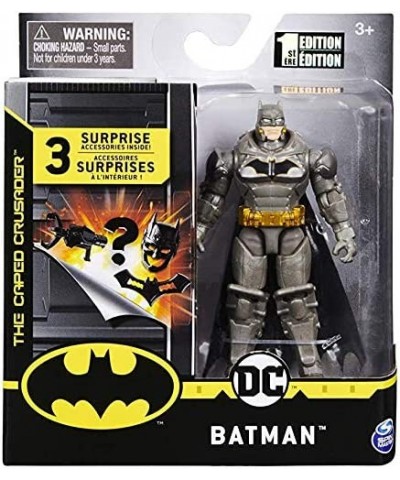 DC Batman 2020 Batman Heavy Armor Light Gray with Gold Belt 4-inch Action Figure by Spin Master $27.15 Action Figures