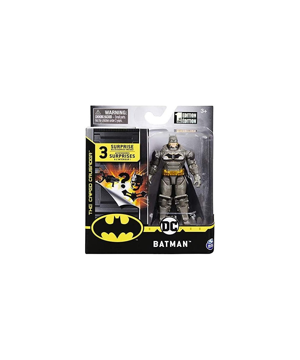 DC Batman 2020 Batman Heavy Armor Light Gray with Gold Belt 4-inch Action Figure by Spin Master $27.15 Action Figures