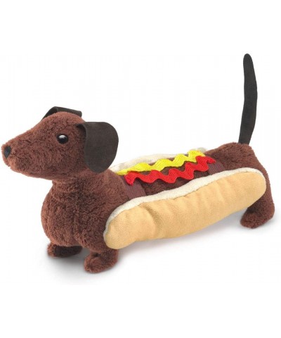 Hot Dog Finger Puppet Brown Tan Cream Yellow Red $26.57 Plush Puppets