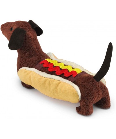 Hot Dog Finger Puppet Brown Tan Cream Yellow Red $26.57 Plush Puppets