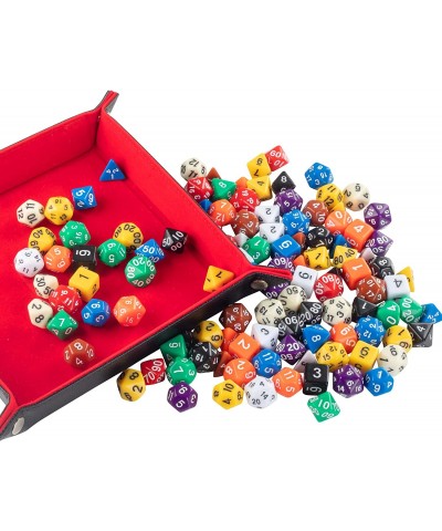 Monster Gaming 200 Dice Value Pack - 10 Multi-Colored Assorted Polyhedral Die Compatible with Dungeons Dragons MTG Magic RPG ...