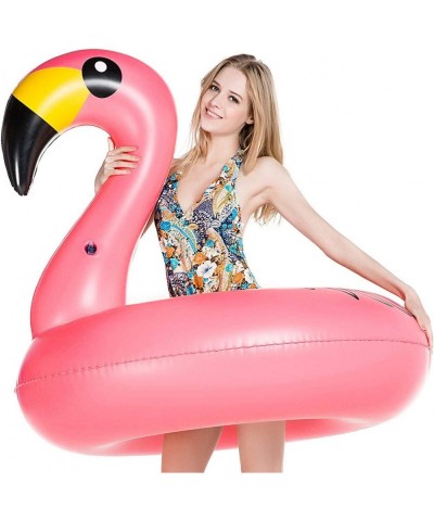 Giant Inflatable Flamingo Pool Floats Party Float Tube with Fast Valves Summer Beach Swimming Pool Lounge Raft Decorations To...