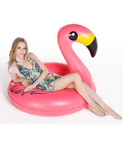 Giant Inflatable Flamingo Pool Floats Party Float Tube with Fast Valves Summer Beach Swimming Pool Lounge Raft Decorations To...