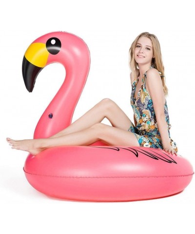 Giant Inflatable Flamingo Pool Floats Party Float Tube with Fast Valves Summer Beach Swimming Pool Lounge Raft Decorations To...