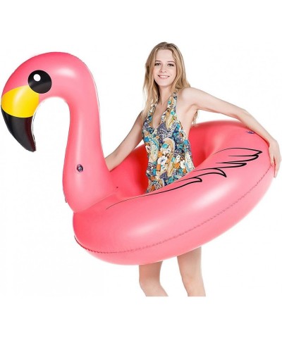 Giant Inflatable Flamingo Pool Floats Party Float Tube with Fast Valves Summer Beach Swimming Pool Lounge Raft Decorations To...