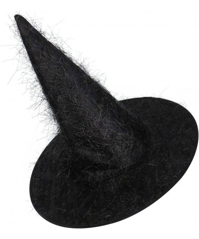 Black Witch Hat Halloween Costumes for Kids Women Modern Witch hats Decorations $19.42 Kids' Party Hats