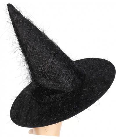 Black Witch Hat Halloween Costumes for Kids Women Modern Witch hats Decorations $19.42 Kids' Party Hats