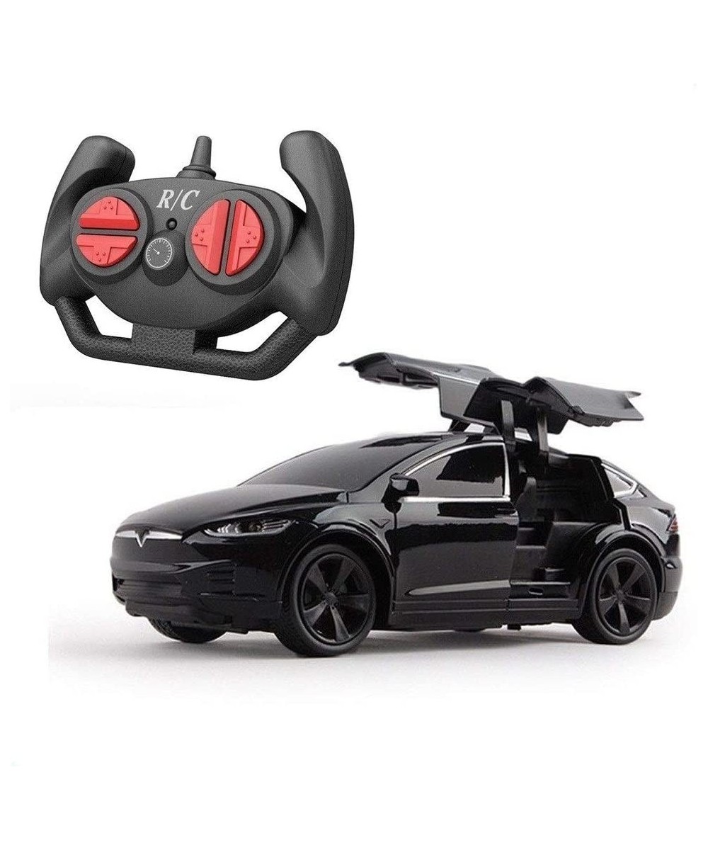 Can Open The Door 4 Channel Remote Control Car with Headlight Drift Rechargeable Sports Car Strong Horsepower Children's Wire...