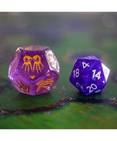 Dice Wars: Heroes of Polyhedra - Tabletop Strategy Board Game for 2-4 Players with Illustrated Cards Miscellaneous Dice Set a...