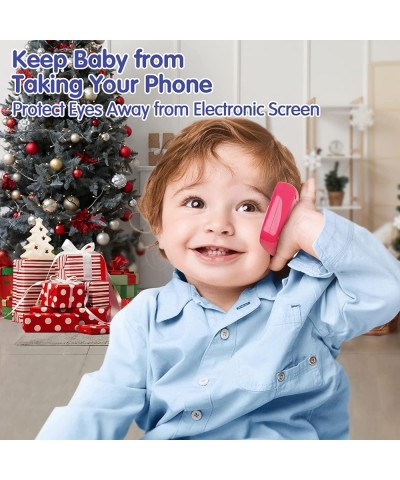 Baby Cell Phone Toys for 1 Year Old Girl Gifts Baby Toys 12-18 Months My First Learning Baby Phone Toy Lights Music Play Kids...