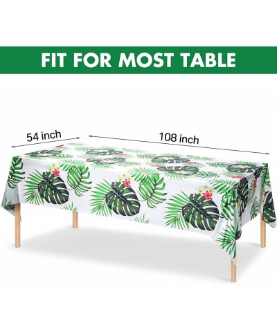 Animal Safari Tablecloth Jungle Animal Theme Tablecover Tiger Zebra Giraffe Print Table Cover Tropical Leaf Tablecloth Party ...