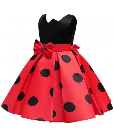 Toddler Little Girls Ladybug Fancy Dress Halloween Costume Birthday Party Outfit $32.83 Kids' Costumes