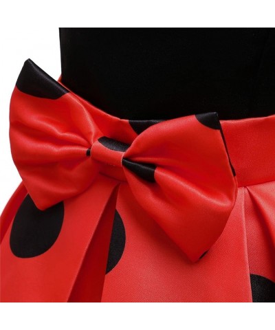 Toddler Little Girls Ladybug Fancy Dress Halloween Costume Birthday Party Outfit $32.83 Kids' Costumes