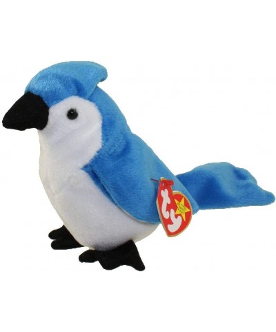 TY Beanie Babies Rocket the Blue Jay Bird Stuffed Animal Plush Toy - 5 1/2 inches tall - Blue and White $33.18 Stuffed Animal...