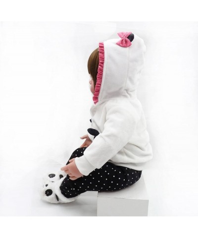 Reborn Baby Girl Dolls Clothes 18 inch Panda Outfits Accesories for 17-19 inch Reborns Doll Newborn Baby Girl Matching Clothi...