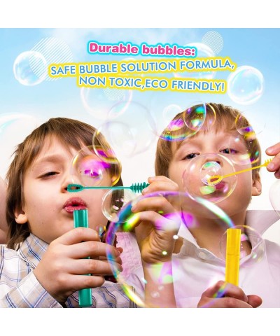 200 Pieces Mini Bubble Wands Bubble Party Favors Assortment Toys for Kids Themed Birthday Halloween Goodie Bags Carnival Priz...