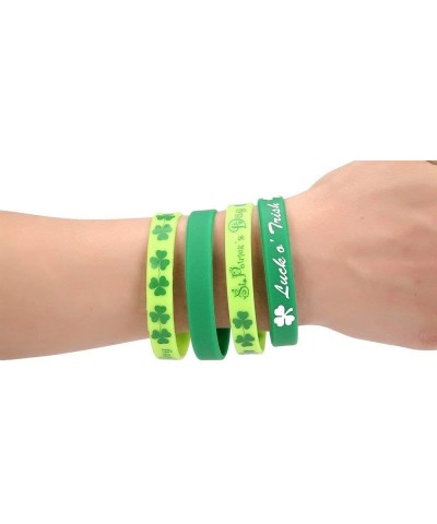 36PCS St. Patrick's Day Shamrock Rubber Wristbands Bracelets - Party Favors Supplies Gifts Decorations $23.27 Kids' Dress-Up ...