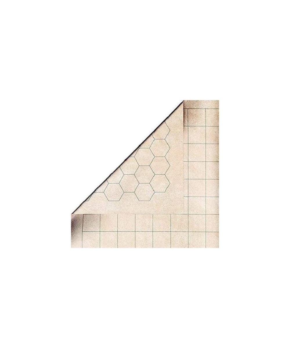 Megamat – Vinyl RPG Megamat – Smooth & Tough – 34.5 inches x 48 inches – Reversible 1-inch Squares & 1-inch Hexes – TTRPG RPG...