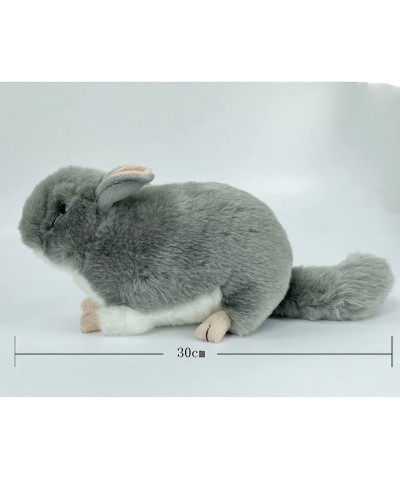 Simulation Chinchilla Plush Toy Plush Chinchilla Toys 30cm Soft Adorable Stuffed Chinchilla Chippy Animal Toy（1pcs Grey） $28....