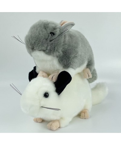 Simulation Chinchilla Plush Toy Plush Chinchilla Toys 30cm Soft Adorable Stuffed Chinchilla Chippy Animal Toy（1pcs Grey） $28....