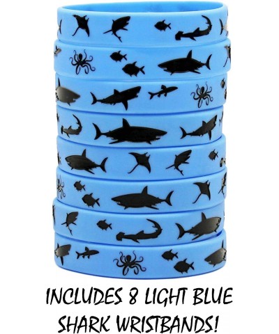 Shark Party Favors - Wristbands for Shark Themed Parties - Pack of 24! $23.51 Kids' Party Favor Sets