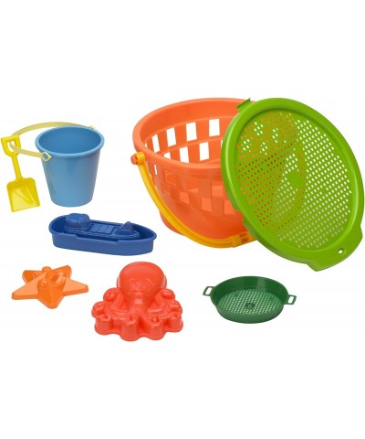 American Plastic Toy 8 Piece Jumbo Value Bucket $26.77 Sandboxes & Beach Toys