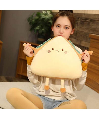 Lovely Sandwich Plush Toys Creative Simulation Sandwich Pillow Cartoon Bread Cushion Plush Doll PP Cotton Sofa Cushion Birthd...