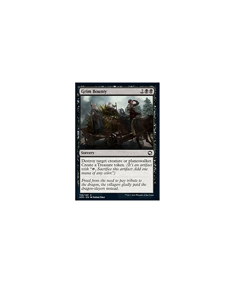 Magic: the Gathering - Grim Bounty (106) - Foil - Adventures in The Forgotten Realms $11.55 Trading Cards & Accessories