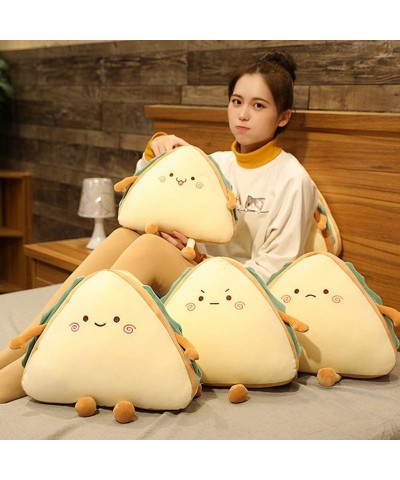 Lovely Sandwich Plush Toys Creative Simulation Sandwich Pillow Cartoon Bread Cushion Plush Doll PP Cotton Sofa Cushion Birthd...