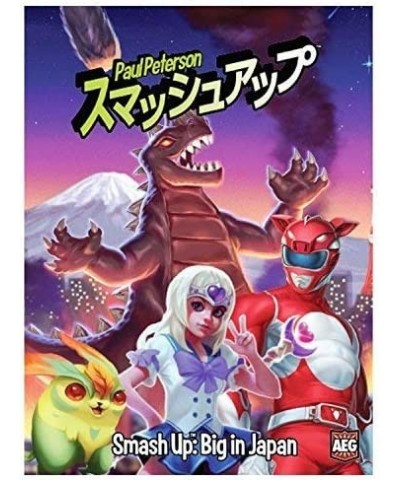 Smash Up Big in Japan Expansion - Board Game Card Game Kaiju Anime and More 2 to 4 Players 30 to 45 Minute Play Time for Ages...