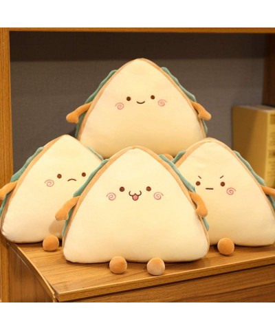 Lovely Sandwich Plush Toys Creative Simulation Sandwich Pillow Cartoon Bread Cushion Plush Doll PP Cotton Sofa Cushion Birthd...