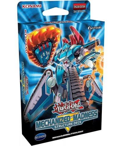 Yu-Gi-Oh! Trading Cards: Mechanized Madness Structure Deck- 42 Cards Total | 3 Super Rares 2 Ultra Rares 1 Double Sided Delux...