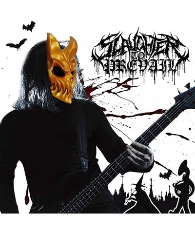 Slaughter To Prevail Mask Demon Deathcore Band Mask of Demolisher Cosplay Prop $101.98 Kids' Dress-Up Accessories