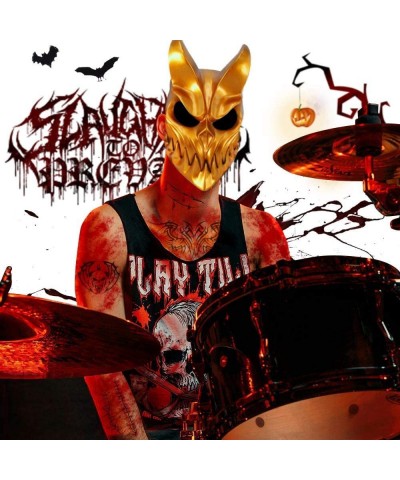 Slaughter To Prevail Mask Demon Deathcore Band Mask of Demolisher Cosplay Prop $101.98 Kids' Dress-Up Accessories