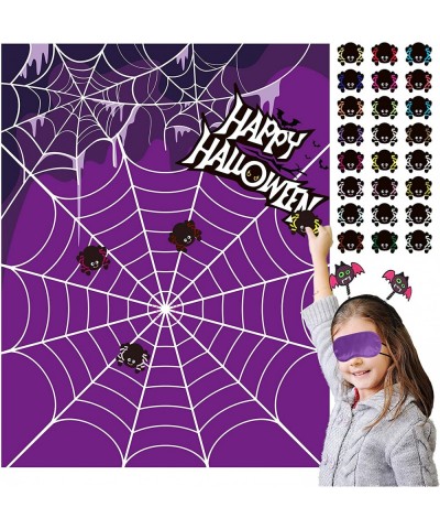 Joy Bang Halloween Party Games for Kids Pin The Spider on The Web Game Halloween Party Activities Spider Game Party Favors fo...