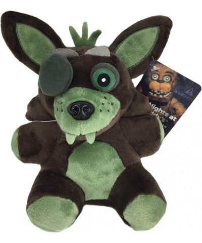 qichemaoy Nights at Freddyfts Figure Location Funtime Freddy Fazbear Foxy Plush Toy Keychain Collectible Plushie 7inch Green ...