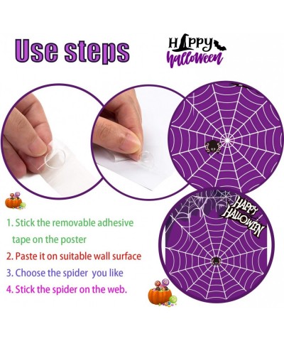 Joy Bang Halloween Party Games for Kids Pin The Spider on The Web Game Halloween Party Activities Spider Game Party Favors fo...